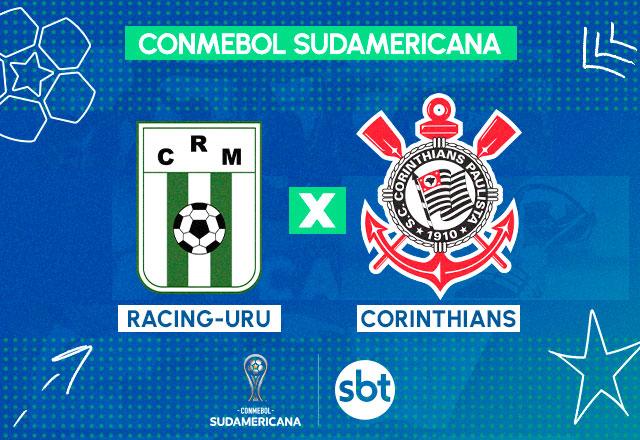 SBT transmite Racing-URU x Corinthians pela Copa Sul-Americana