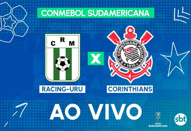 Ao vivo: assista Racing-URU x Corinthians pela Copa Sul-Americana