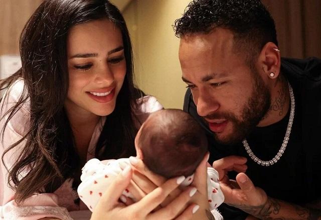 Neymar, Mavie e Bruna Biancard