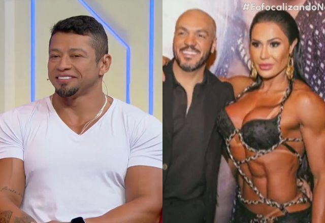 Gilson, Belo e Gracyanne Barbosa
