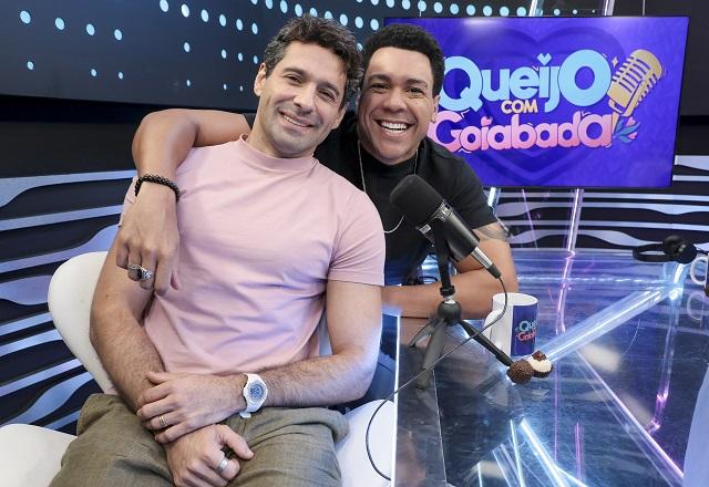 João Baldasserini, Lincoln Tornado, Ana Zimerman e Nicholas Torres no Queijo com Goiabada
