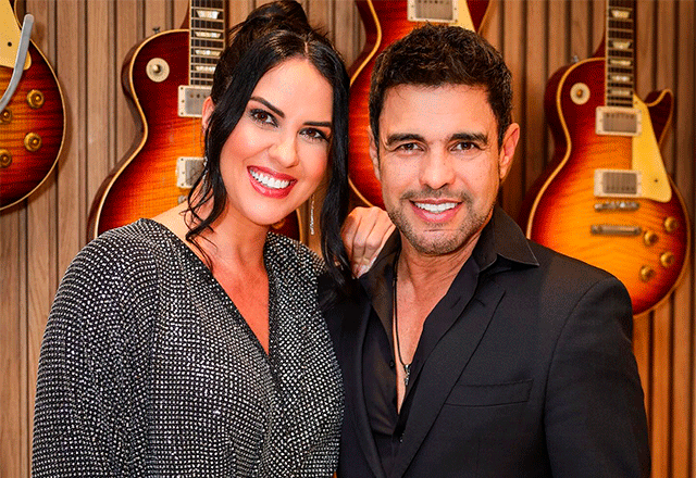 SBT TV | Zezé Di Camargo e Graciele Lacerda anunciam gravidez