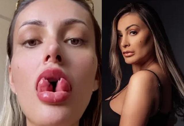 Sbt Tv Andressa Urach Revela O Verdadeiro Motivo De Ter Cortado A