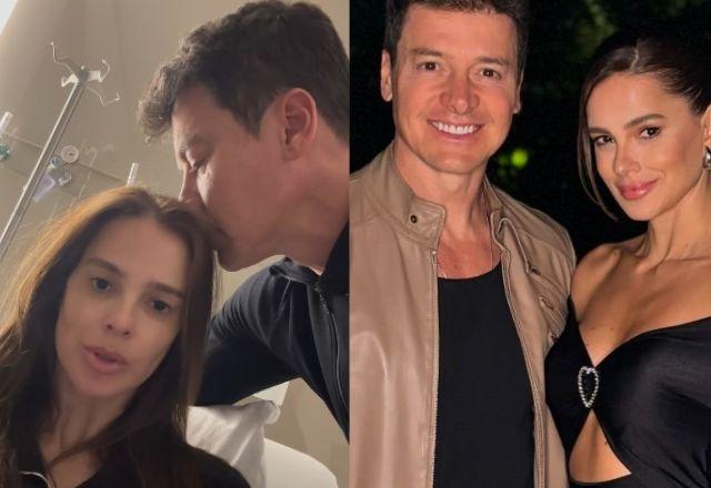 Vera Viel e Rodrigo Faro em foto