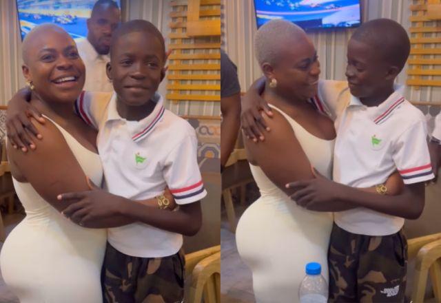 Jojo Todynho se emociona em reencontro com filho adotivo em Angola