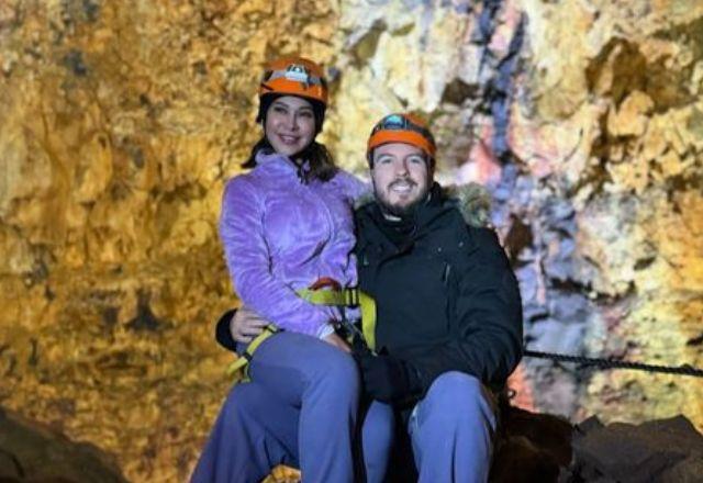 Thiago Nigro e Maíra Cardi em foto