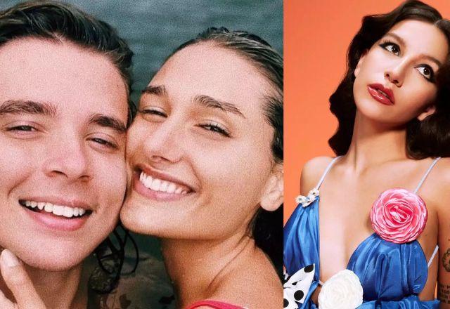 Montagem com os rostos de Sasha, João e Priscilla lado a lado