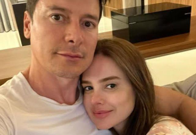 Rodrigo Favo e Vera Viel em foto