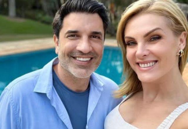 Edu Guedes e Ana Hickmann  em foto