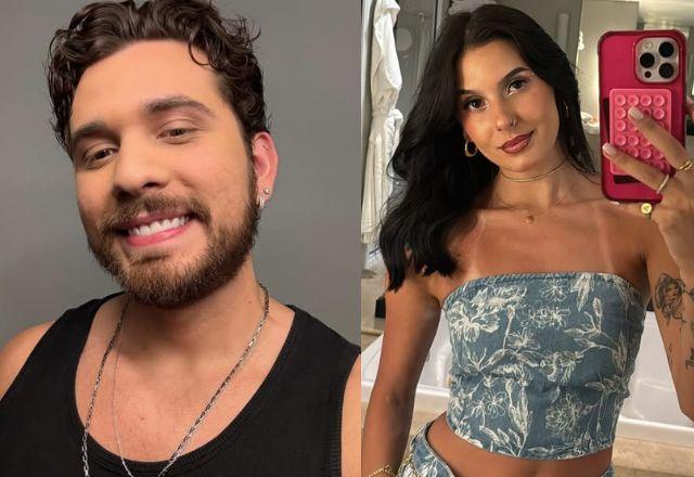 Gustavo Mioto e Ana Castela em foto