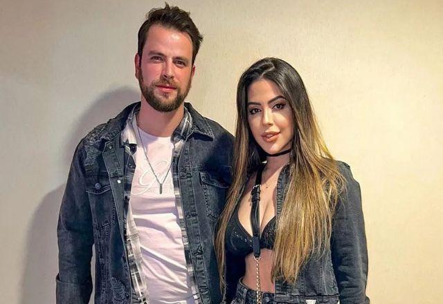 Laís Caldas e Gustavo Marsengo