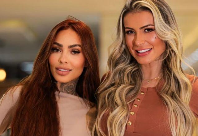 Andressa Urach e Luá Glow