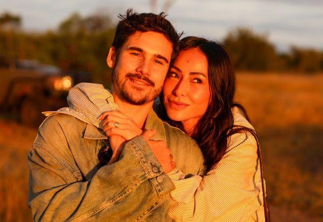 Sabrina Sato e Nicolas Prattes em foto