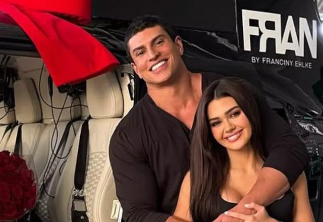 Franciny Ehlke e marido