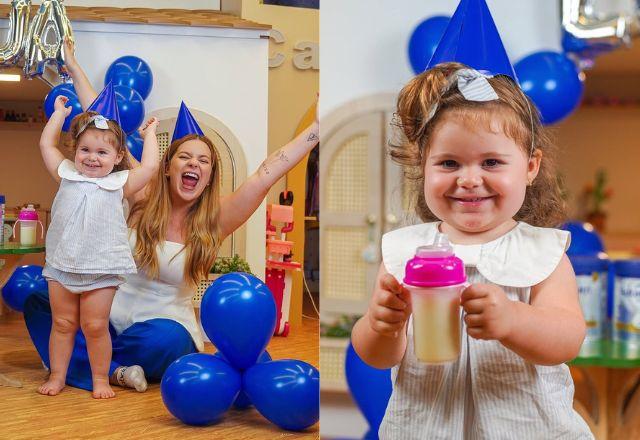 Lua, filha de Viih Tube e Eliezer, ganha surpresa ao completar 2 anos