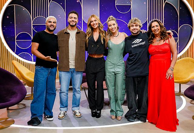 Lucas Guedez, Dj Ronad, Virginia Fonseca, Luiza Possi, Brino e Margareth Serrão