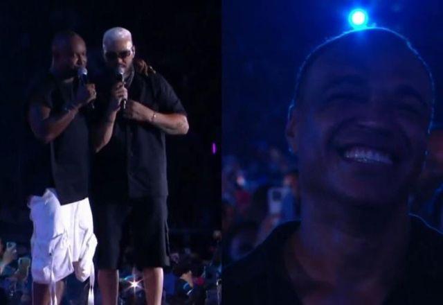 Belo e Denilson se reencontram