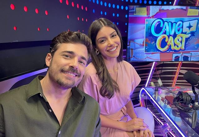 Miguel Coelho, Isa Souza, Nicholas Torres e Laura Castro no CaveCast