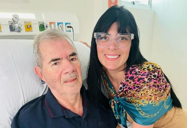 Fernanda brum e pai