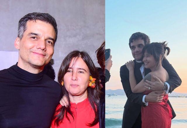 Wagner Moura e Sandra Delgado