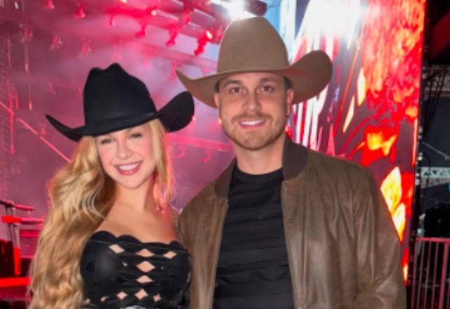 Gustavo Tubarão e Jade Sales