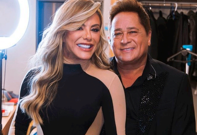 Poliana Rocha e Leonardo