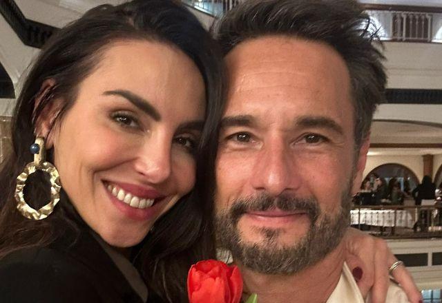 Mel Fronckowiak e Rodrigo Santoro