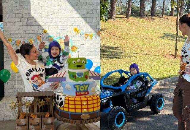 Bianca Andrade comemora aniversário do filho Chris