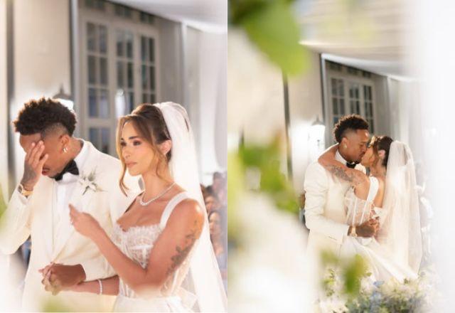 Éder Militão e Tainá Castro