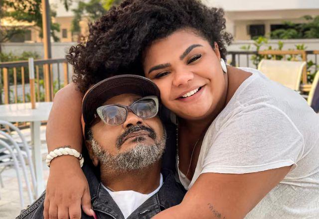 Arlindo Cruz e Florz Cruz em foto
