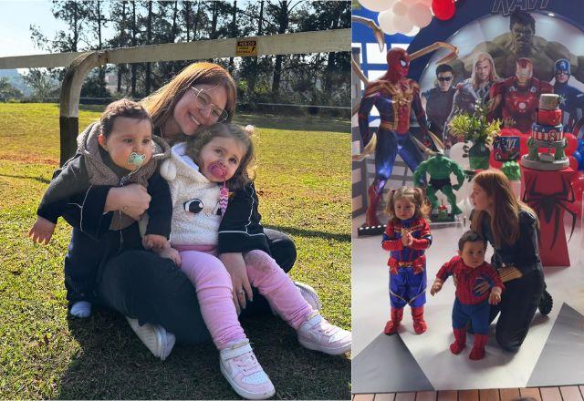 Viih Tube com os filhos