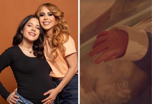 Joelma e filha