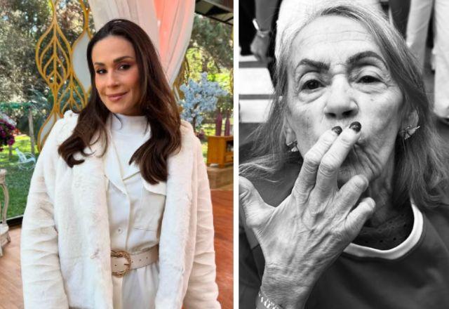 Nadja Haddad e mãe