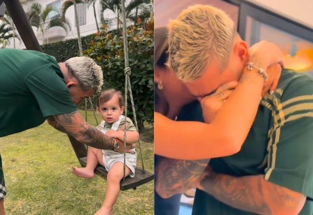 DJ Buarque se emociona ao comprar mansão e dedicar conquista ao filho Kaleb