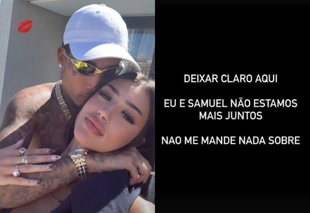 Bia Miranda anuncia fim de namoro com Gato Preto