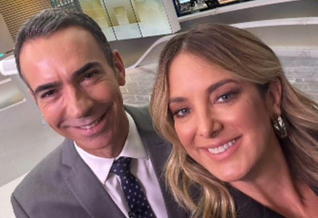 Ticiane Pinheiro e César Tralli
