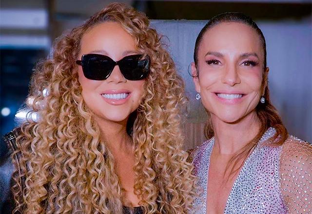 Ivete Sangalo e Mariah Carey