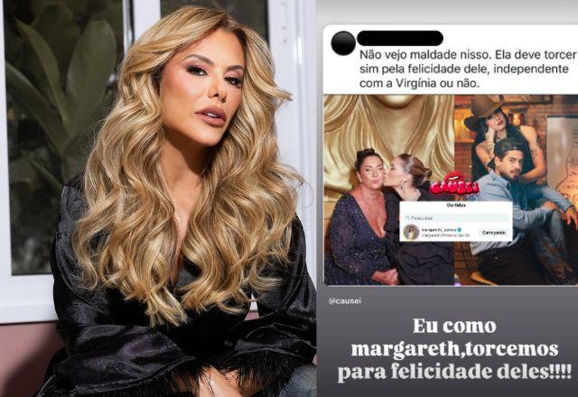 Poliana revela opinião sobre curtida de Margareth em postagem de zé felipe e Ana castela