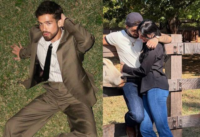João Guilherme reage a fotos do casal Zé Felipe e Ana Castela