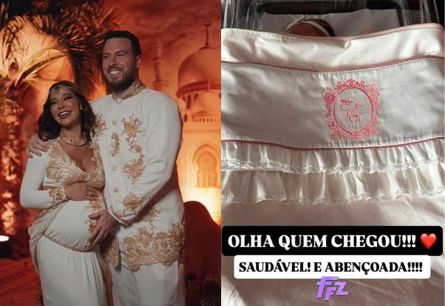Maira Cardi e Thiago Nigro e foto da filha com alta