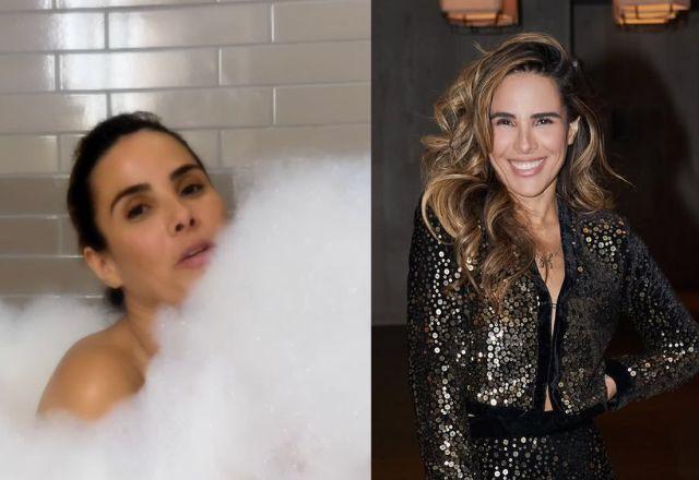 Wanessa Camargo  surge na banehira e choca fãs