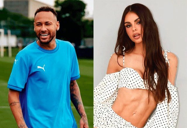 Neymar Jr e Amanda Kimberlly