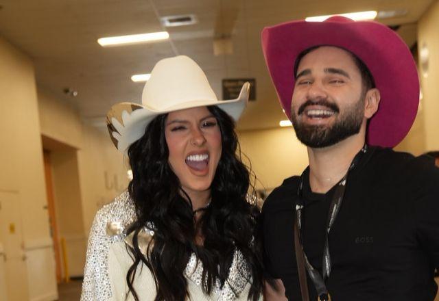 Odorico Reis e Ana castela em foto