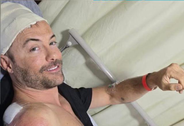 Kayky Brito sofre nova queda de bicicleta e atualiza fãs após ser atendido no hospital