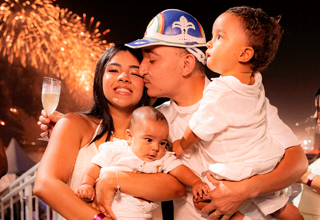 Ary Mirelle e joão gomes e filhos