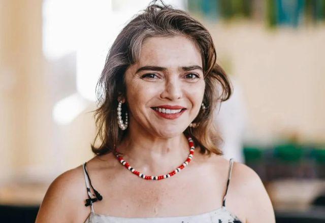 A atriz Titina Medeiros
