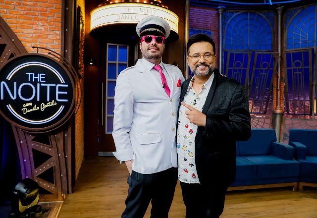 Danilo Gentili e Geraldo Luís  no The Noite