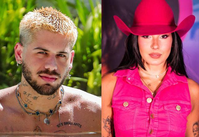 Zé felipe e Ana Castela em foto