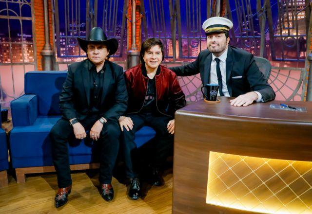 Chitãozinho & Xororó  e Danilo Gentili no The Noite