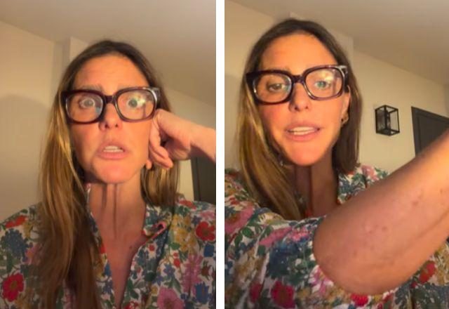 Print do vídeo de Fernanda Lima.